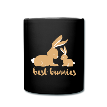Beste Freunde Geschenke Tasse - Best Bunnies - beste Freunde