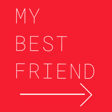 Motiv beste Freunde design