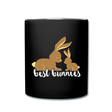 Beste Freunde Geschenke Tasse - Best Bunnies - beste Freunde