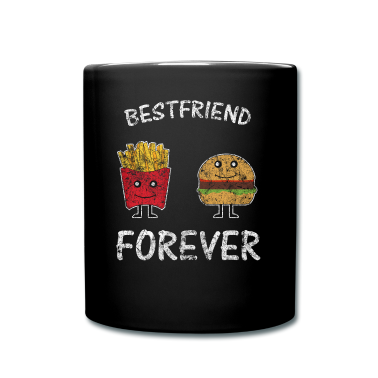 Beste Freunde Geschenke Tasse - Beste Freunde Essen