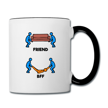 Beste Freunde Geschenke Tasse - Lustig Beste Freunde