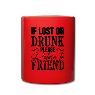 Beste Freunde Geschenke Tasse - betrunken bester freund