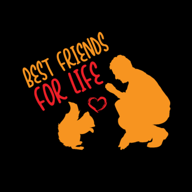 Motiv Eichhörnchen beste Freunde