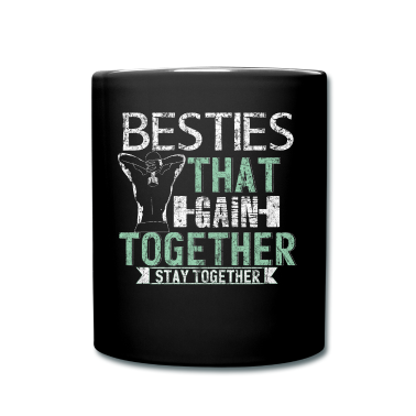 Beste Freunde Geschenke Tasse - Beste Freunde Fitness