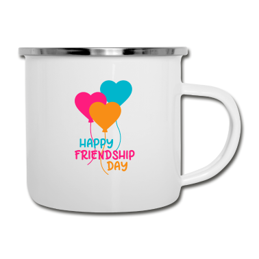 Beste Freunde Geschenke Emaille Tasse - Beste Freunde