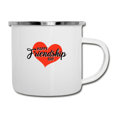 Beste Freunde Geschenke Emaille Tasse - Beste Freunde
