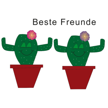 Motiv Beste Freunde