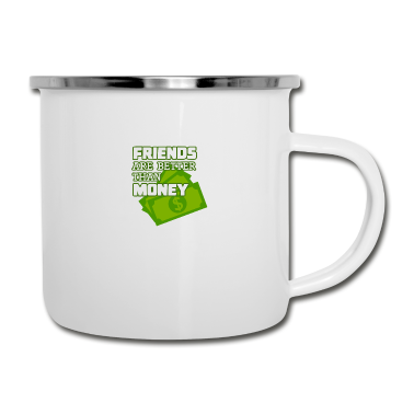 Beste Freunde Geschenke Emaille Tasse - Beste Freunde