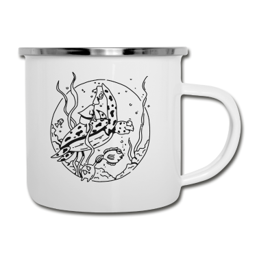 Beste Freunde Geschenke Emaille Tasse - Beste Freunde