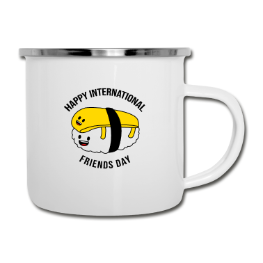 Beste Freunde Geschenke Emaille Tasse - Beste Freunde