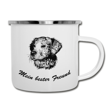 Beste Freunde Geschenke Emaille Tasse - Bester Freund