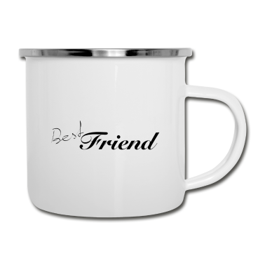 Beste Freunde Geschenke Emaille Tasse - bester Freund