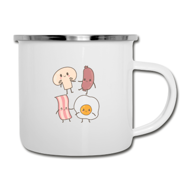 Beste Freunde Geschenke Emaille Tasse - Beste Freunde