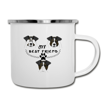 Beste Freunde Geschenke Emaille Tasse - Mein bester Freund