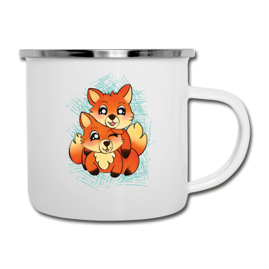 Beste Freunde Geschenke Emaille Tasse - Beste Freunde