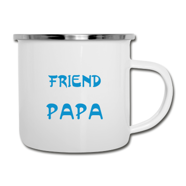 Beste Freunde Geschenke Emaille Tasse - bester Freund