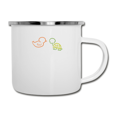 Beste Freunde Geschenke Emaille Tasse - Beste Freunde Bester Freund Geschenk