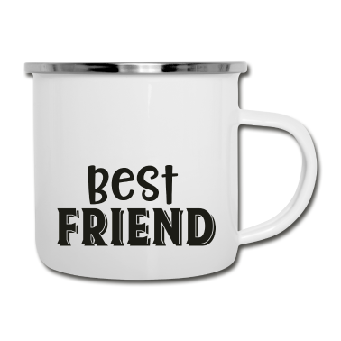 Beste Freunde Geschenke Emaille Tasse - Bester Freund