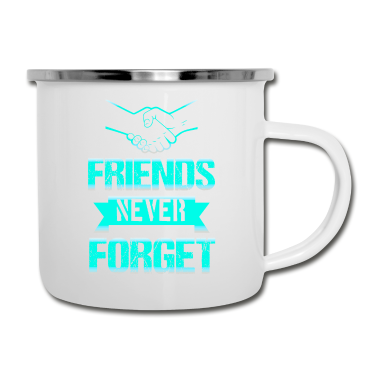 Beste Freunde Geschenke Emaille Tasse - Beste Freunde Best Friends