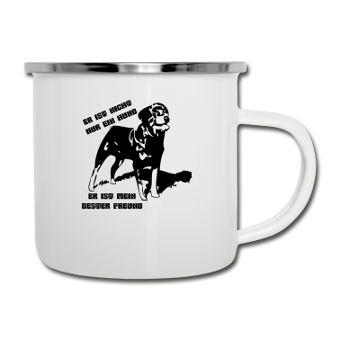 Beste Freunde Geschenke Emaille Tasse - Mein bester Freund