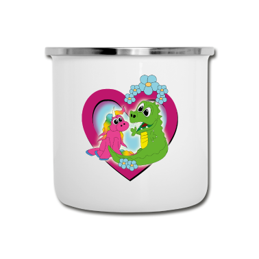 Beste Freunde Geschenke Emaille Tasse - beste Freunde