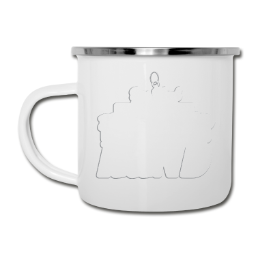 Beste Freunde Geschenke Emaille Tasse - Bester Freund