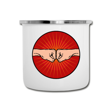 Beste Freunde Geschenke Emaille Tasse - Beste Freunde Freundschaft