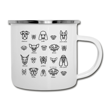 Beste Freunde Geschenke Emaille Tasse - Beste Freunde