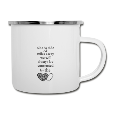 Beste Freunde Geschenke Emaille Tasse - Beste Freunde