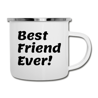 Beste Freunde Geschenke Emaille Tasse - Bester Freund aller Zeiten