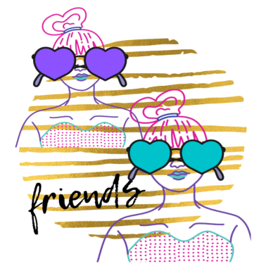 Motiv Beste Freunde.