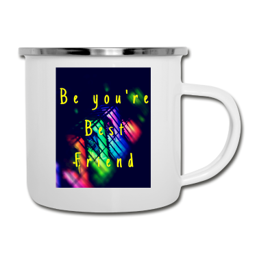 Beste Freunde Geschenke Emaille Tasse - sei du der beste Freund