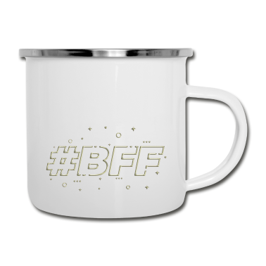 Beste Freunde Geschenke Emaille Tasse - Beste Freunde