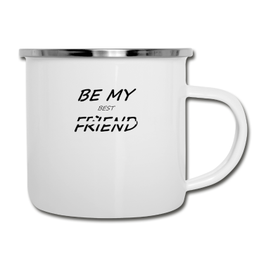 Beste Freunde Geschenke Emaille Tasse - mein bester Freund sein