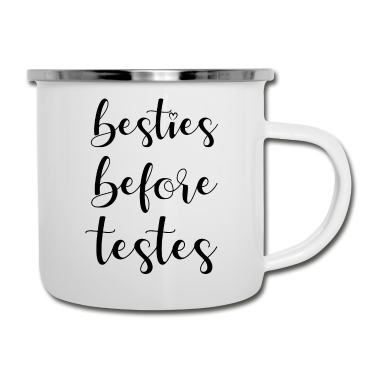 Beste Freunde Geschenke Emaille Tasse - Beste Freunde BFF