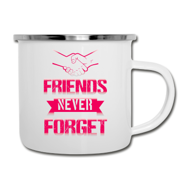 Beste Freunde Geschenke Emaille Tasse - Beste Freunde Best Friends