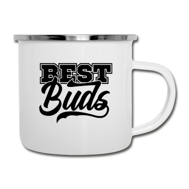 Beste Freunde Geschenke Emaille Tasse - Beste Freunde BFF