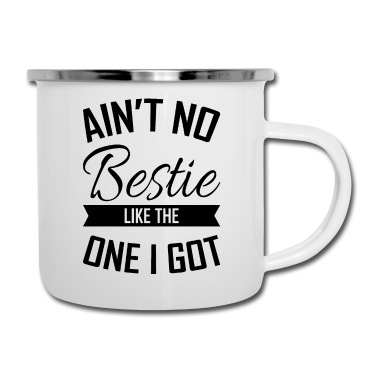 Beste Freunde Geschenke Emaille Tasse - Beste Freunde BFF