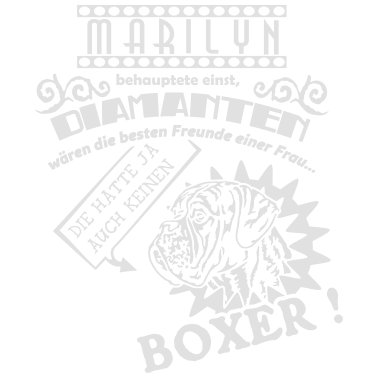 Motiv Boxer bester Freund