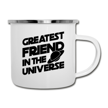 Beste Freunde Geschenke Emaille Tasse - Beste Freunde BFF