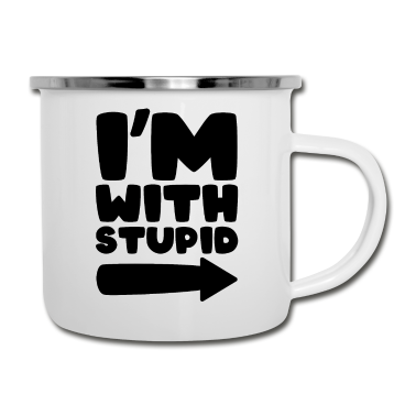 Beste Freunde Geschenke Emaille Tasse - Beste Freunde BFF