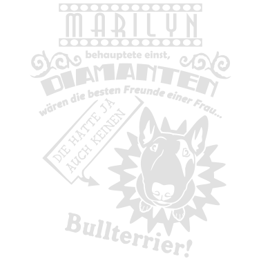 Motiv Bullterrier bester Freund