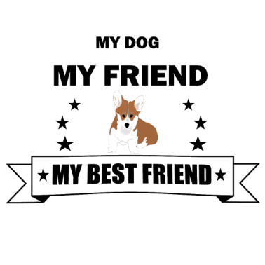 Motiv Hund bester Freund