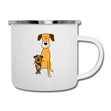 Beste Freunde Geschenke Emaille Tasse - Beste Freunde
