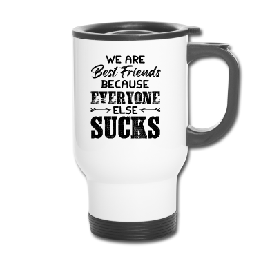 Beste Freunde Geschenke Thermobecher - wir sind beste freunde