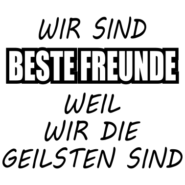 Motiv Beste Freunde