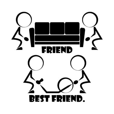 Motiv Beste Freunde