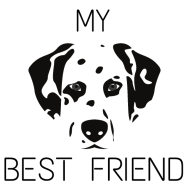 Motiv Mein bester Freund. Mein bester Freund dalmatinisches Geschenk