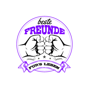 Motiv Beste Freunde Shirt • Beste Freunde fürs Leben