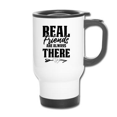 Beste Freunde Geschenke Thermobecher - echter bester freund